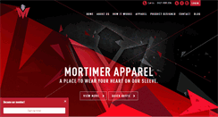 Desktop Screenshot of mortimerapparel.com